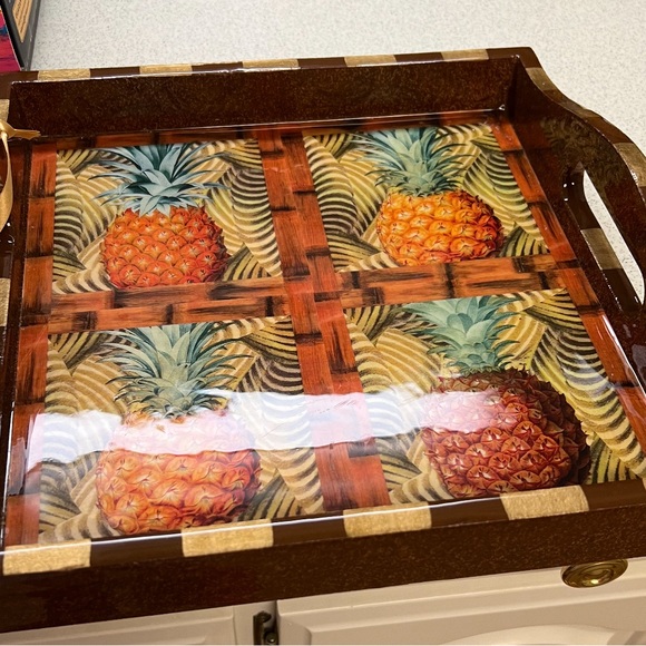Excellent Price - ANNIE MODICA Lacquer Tray 🍍 - Picture 2 of 7